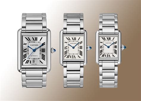 cartier tank manual|cartier tank must size comparison.